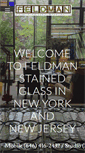 Mobile Screenshot of feldmanstainedglass.com